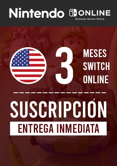 SWITCH ONLINE 3 MESES (USA)