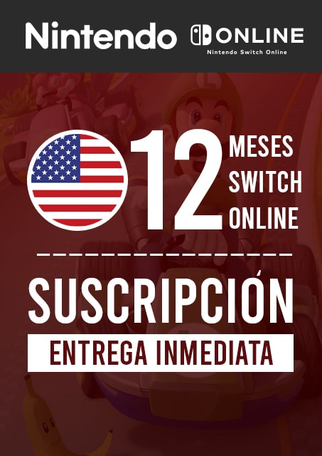 SWITCH ONLINE 12 MESES (USA)